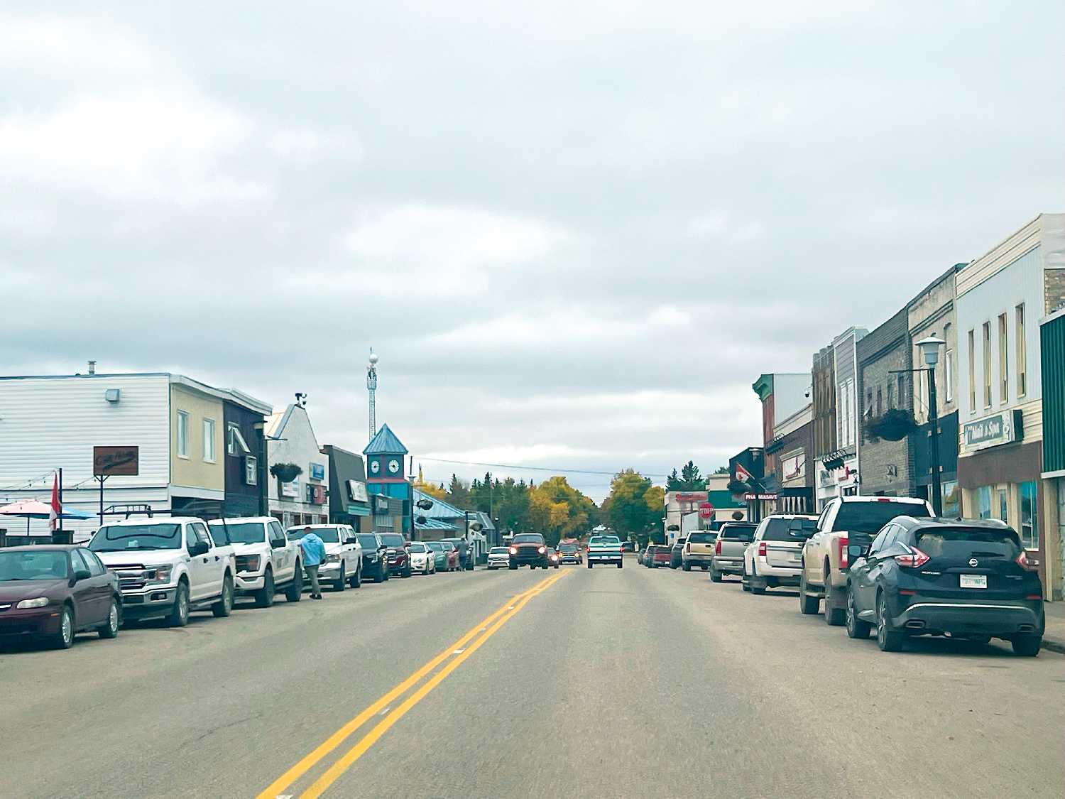 The town and Chamber are looking at ways to alleviate create more parking for customers downtown.